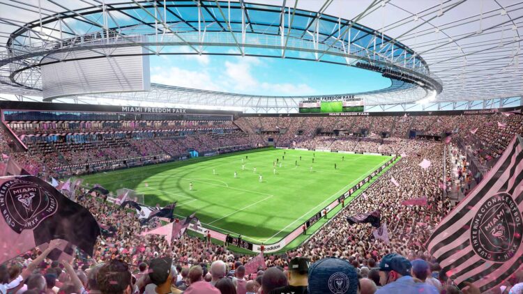 Inter Miami have begun construction on their new stadium Miami Freedom Park.