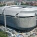 Real Madrid complete construction of Santiago Bernabeu roof ahead of La Liga Opener