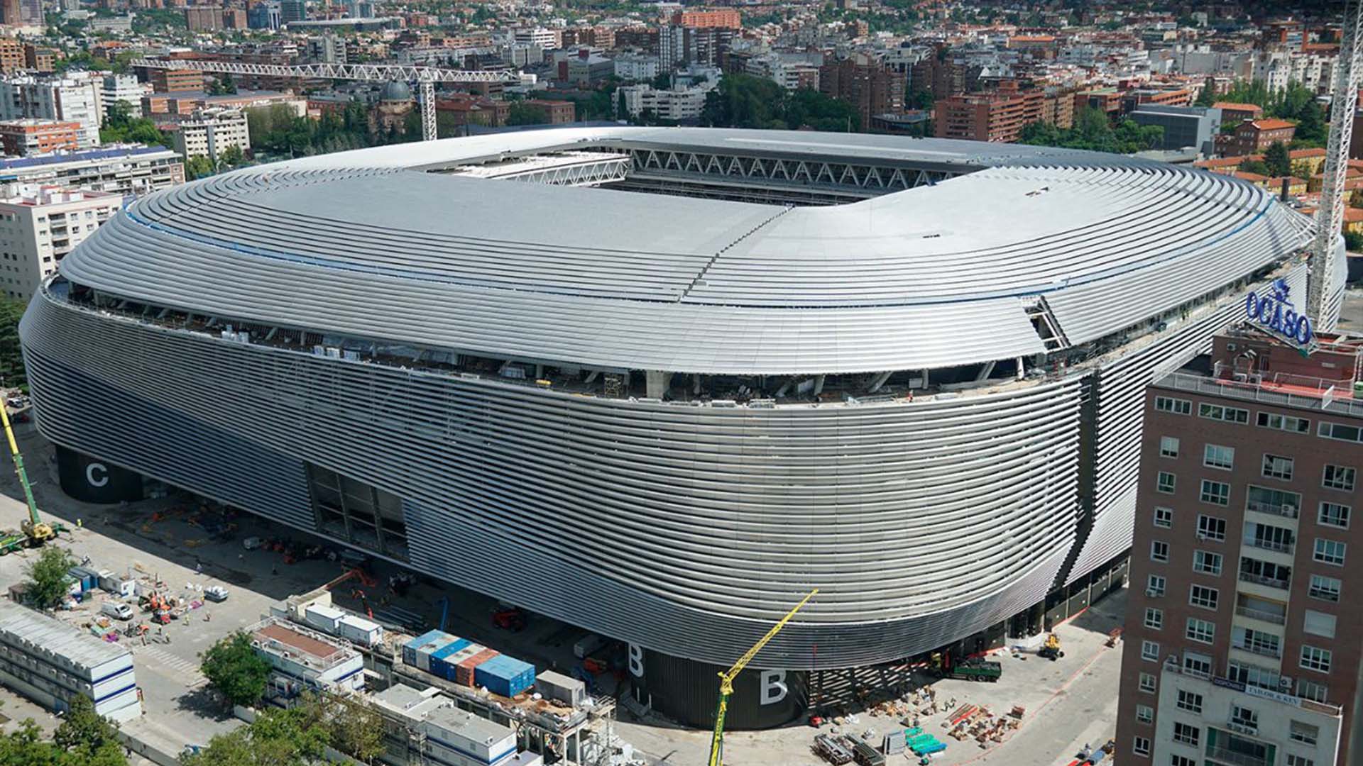 Gambaran masa depan Stadion Santiago Bernabeu