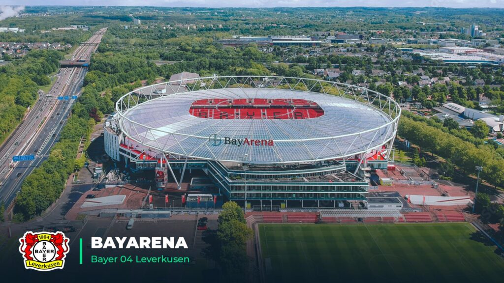 BayArena
BayArena Top View
Leverkusen Stadium
Bundesliga Stadiums
Football Stadiums