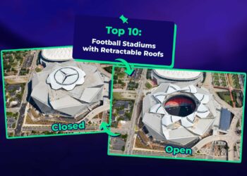 Top 10: Football Stadiums with Retractable Roofs
