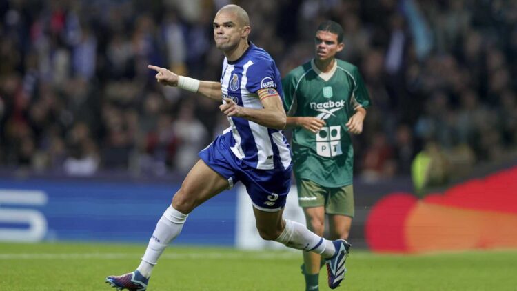 Pepe, another record: he surpasses Totti as the oldest goalscorer in the Champions League