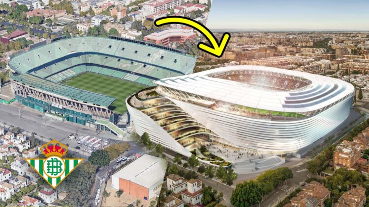 The new Betis Stadium: Renders of the new Benito Villamarin project