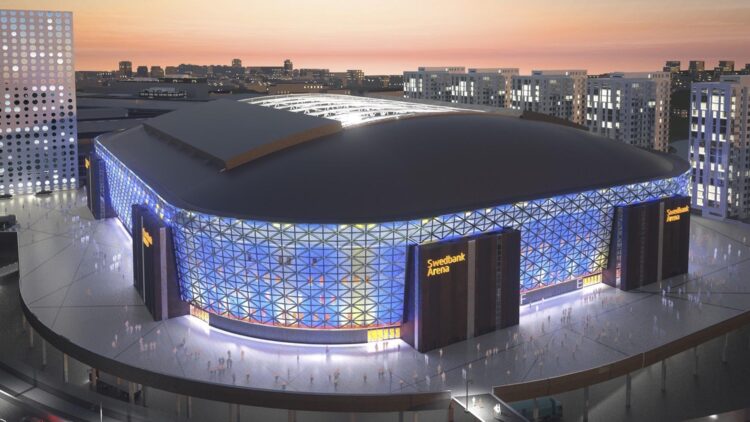 Friends Arena the Fabulous Stadium in Stockholm, Sweden