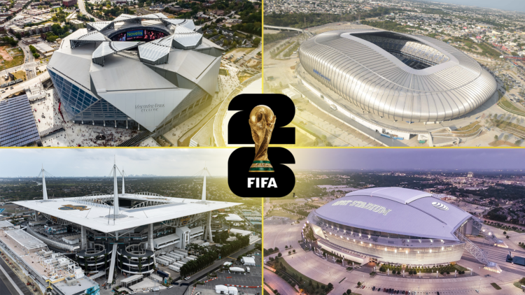 The stadiums that will host the 2026 FIFA World Cup