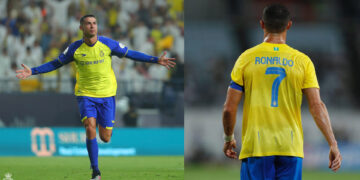 Cristiano Ronaldo posted a photo of himself “recharging” at a £700-per-night Saudi resort, his bloated feet startled followers.