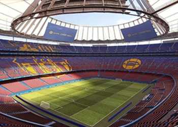This is how Camp Nou will look like when the stadium’s 1.3 billion€ transformation is completed.