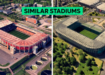 14 Stadiums That Look Almost Identical!