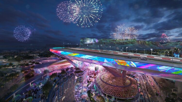 Saudi Arabia is building a $500 million F1 Track with a 20-floor high first turn