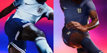 Ahead of Euro 2024, England unveils new home and away Nike uniforms.