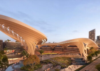 Auckland Stadium Development: Behind the bizarre design of the proposed city stadium in the Quay Park district