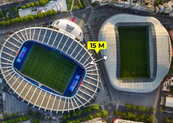 14 Closest Stadiums Around the World