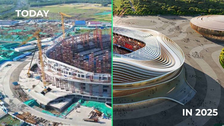 Under Construction Stadiums Around the World