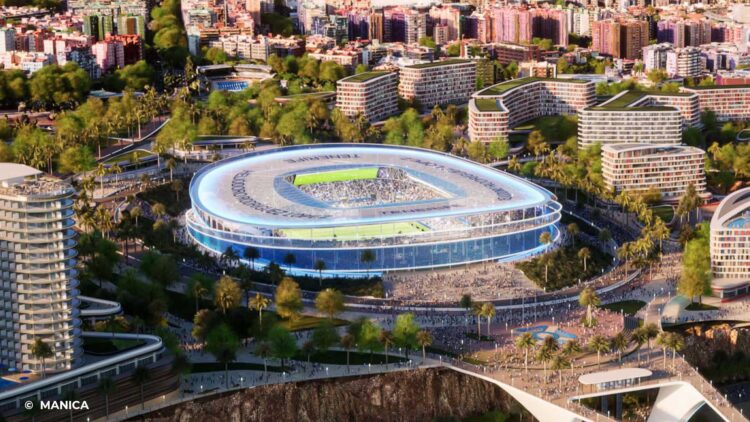 Future Stadiums in Spain (Being Built 2025-2028)