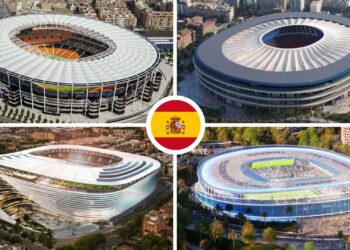 Future Stadiums in Spain (Being Built 2025-2028)