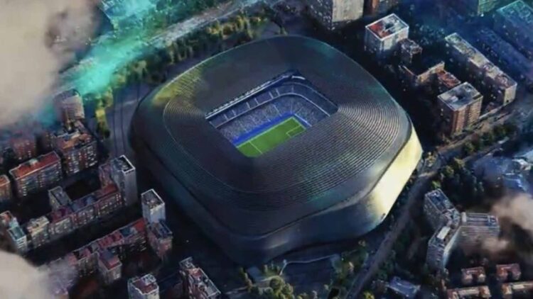 For the first time ever: The video game that lets us explore the new Bernabéu stadium.