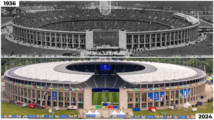Inside the Olympiastadion : Euro 2024 Final Stadium