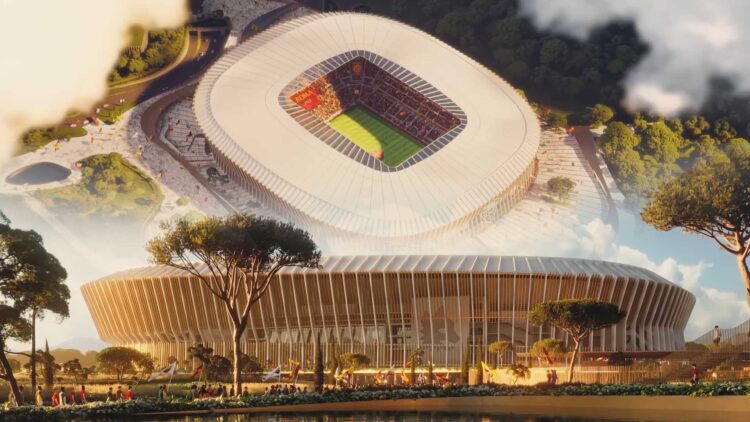 Inside the Future Stadium of AS Roma