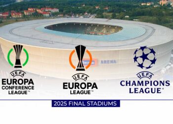 Stadiums of the 2025 European Cup Finals