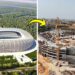 Construction progress of the new Moulay Abdellah stadium in Rabat
