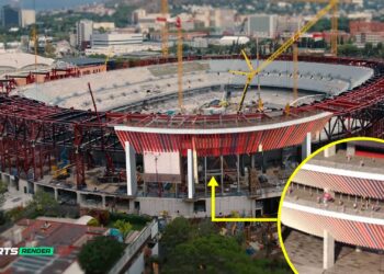 Spotify Camp Nou Construction Progress Spetember 2024