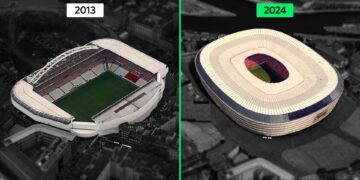 New Stadiums, New Eras: Football Teams with New Stadiums in the Modern Era