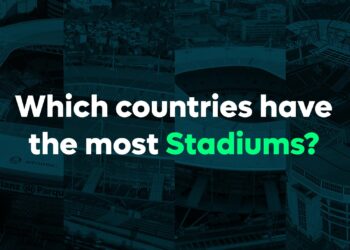 10 Countries with the Most Stadiums in the World
