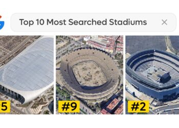 Top 10 Most Searched Stadiums on Google in 2024