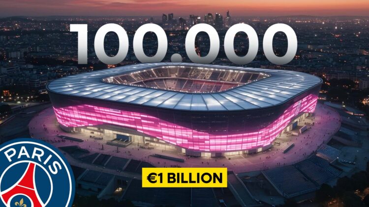 PSG’s Mega Project: A Futuristic €1 Billion Stadium Coming to Massy!