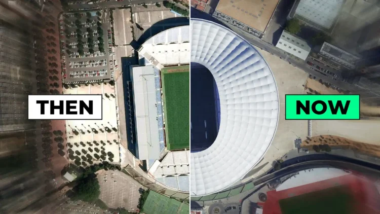 You Won’t Believe How These 13 Iconic Stadiums Looked THEN vs NOW!