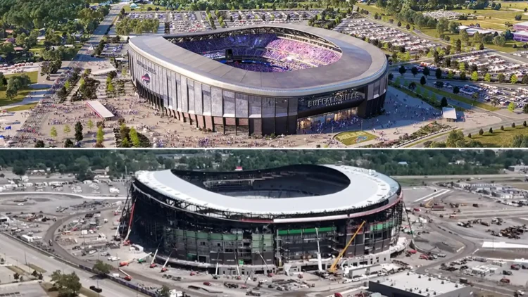 The New Highmark Stadium – Buffalo Bills’ Future Home (Construction Update: August 2025)