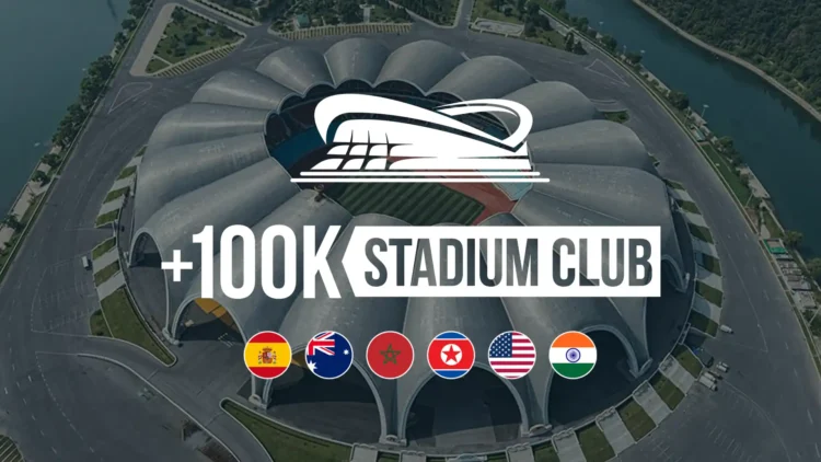 The +100K Stadium Club: The Biggest Sporting Arenas on Earth