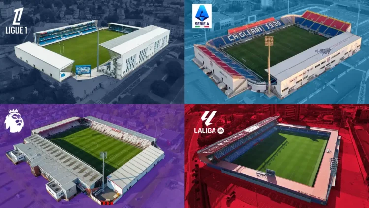 The Smallest Stadiums in Europe’s Top 5 Leagues (2025/26 Season)