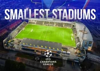 The Smallest Stadiums of the 2025/26 Champions League