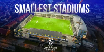 The Smallest Stadiums of the 2025/26 Champions League