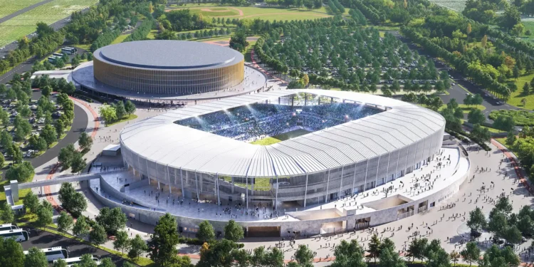 Construction Begins on the New Venice Stadium Designed by Populous