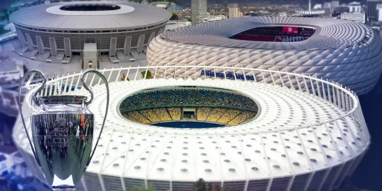 The Last 10 UEFA Champions League Final Stadiums