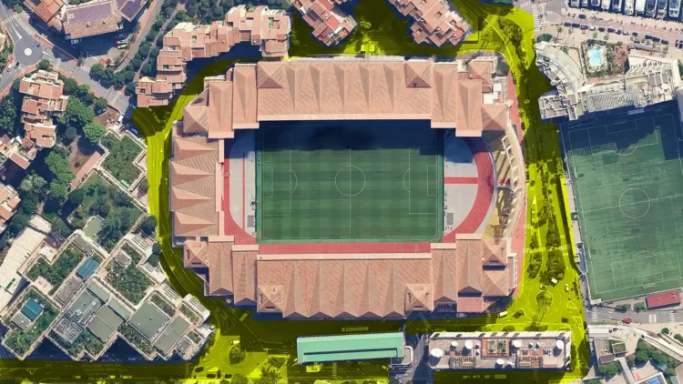 Stadiums Hidden Inside the City – Surrounded by Buildings